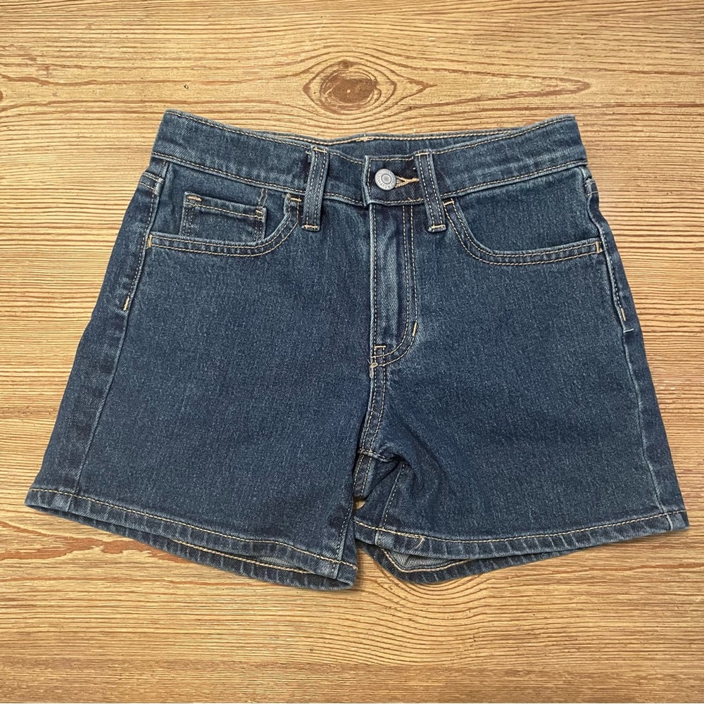Old Navy Girls Dark Blue Denim Shorts